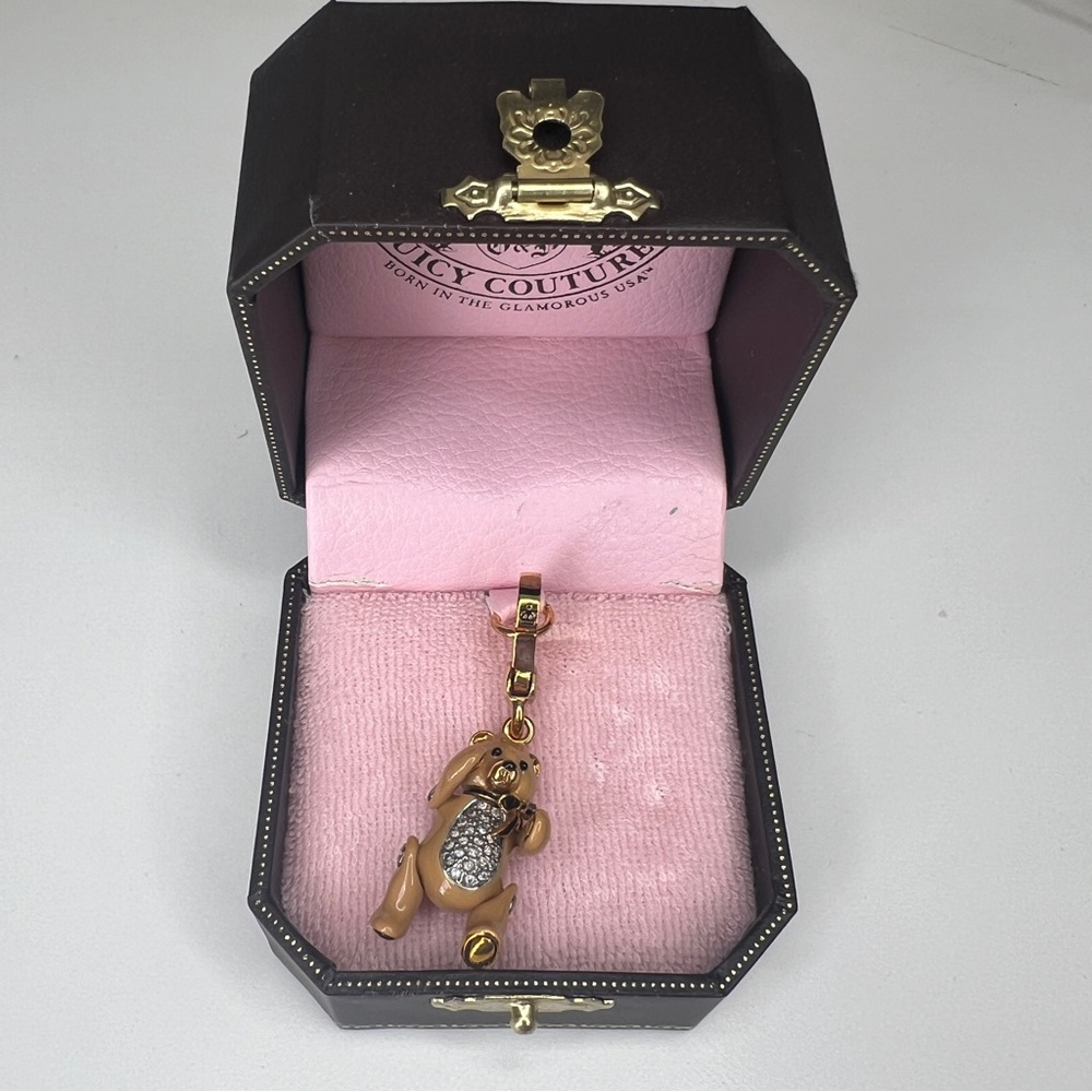 Juicy Couture Teddy Bear charm YJRU1617 NIB